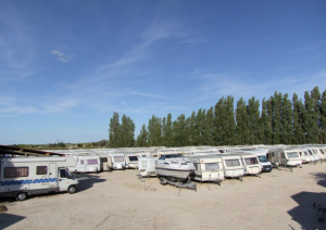 Sécurité pour les caravanes - Emplacement de camping pour